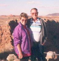 Mom & Joe at The Grand Canyon